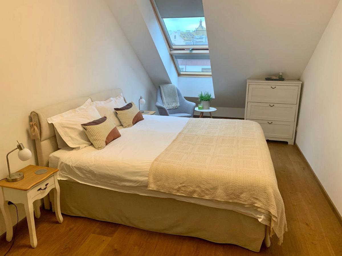Bl - The Penthouse, 24Hr Self Check-In, 2 Bedrooms, Fireplace, Ac, Panoramic View From Main Balcony, 3-Minute Walk To City Center Banská Bystrica Dış mekan fotoğraf